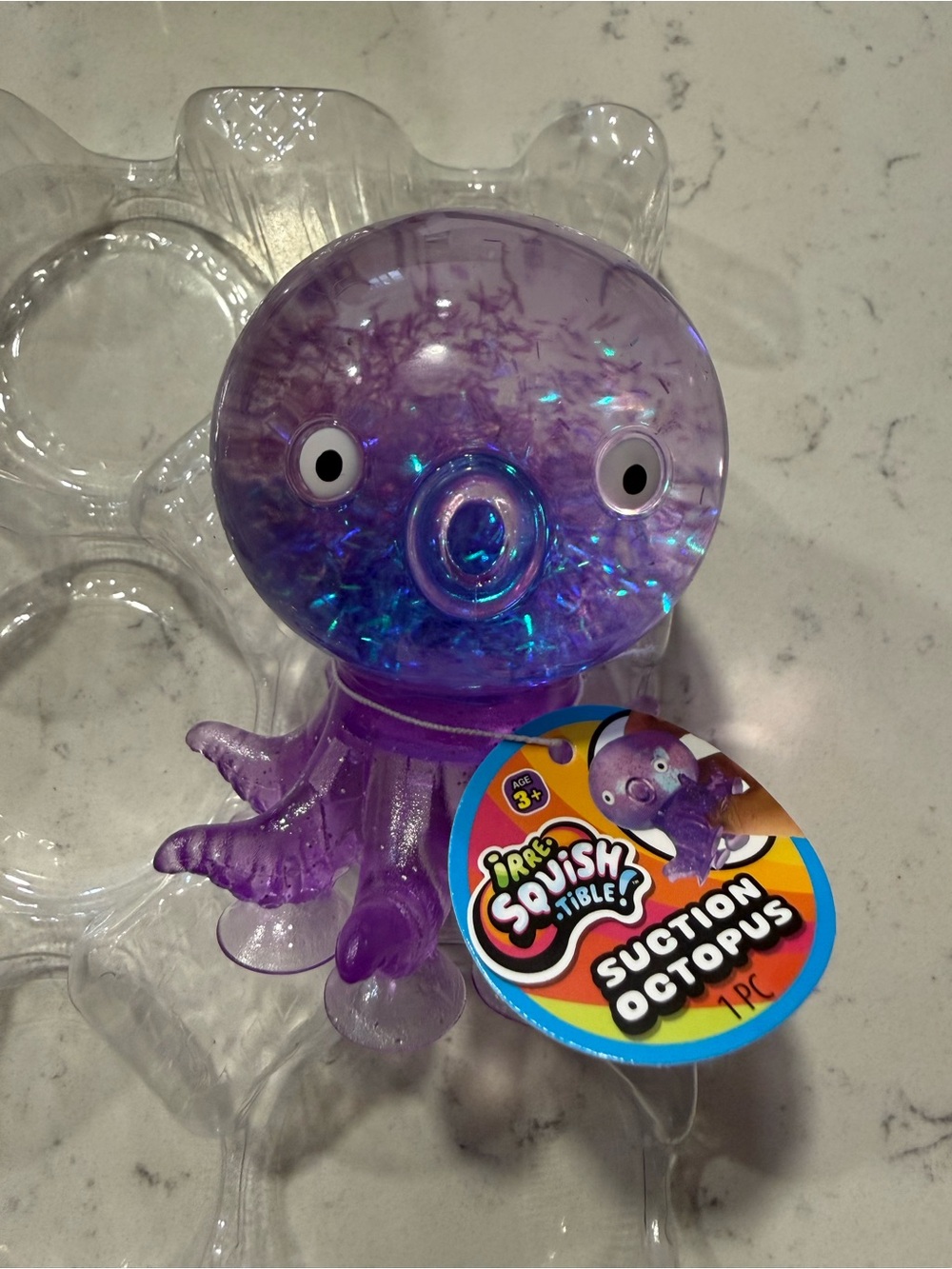 Suction Octopus Toy - Purple